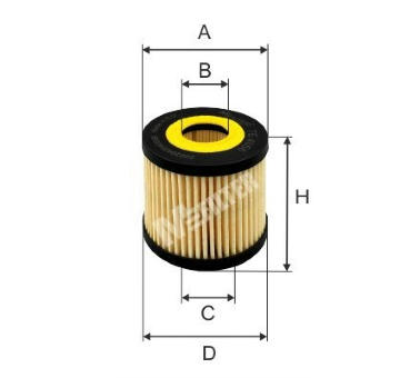 Olejový filtr MFILTER TE 4056