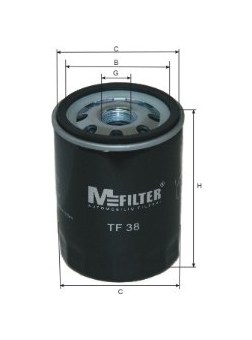 Olejový filtr MFILTER TF 38