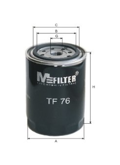 Olejový filtr MFILTER TF 76