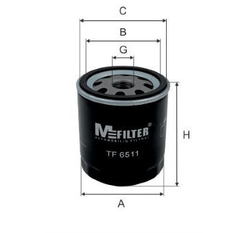 Olejový filtr MFILTER TF 6511