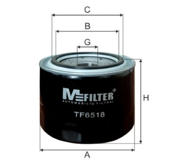Olejový filtr MFILTER TF 6518