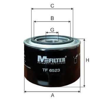 Olejový filtr MFILTER TF 6523