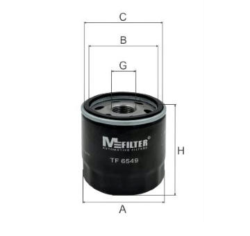 Olejový filtr MFILTER TF 6549