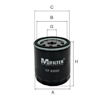 Olejový filtr MFILTER TF 6550