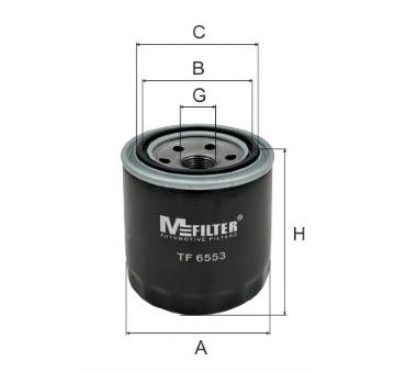 Olejový filtr MFILTER TF 6553