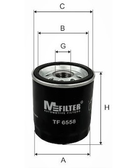 Olejový filtr MFILTER TF 6558