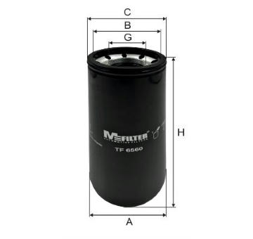 Olejový filtr MFILTER TF 6560