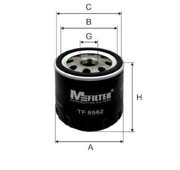 Olejový filtr MFILTER TF 6562