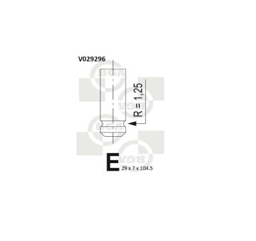 Výfukový ventil BGA V029296
