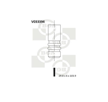 Výfukový ventil BGA V033394