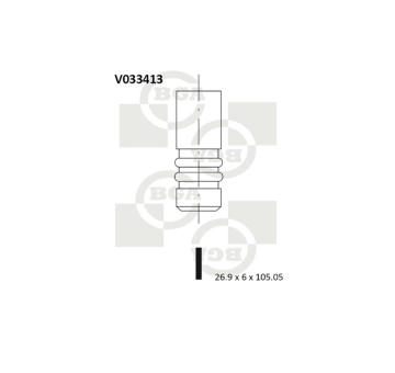Sací ventil BGA V033413