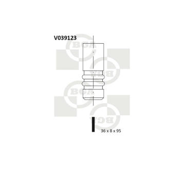 Sací ventil BGA V039123