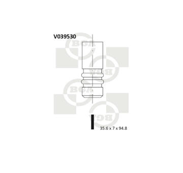 Sací ventil BGA V039530