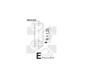 Sací ventil BGA V051315