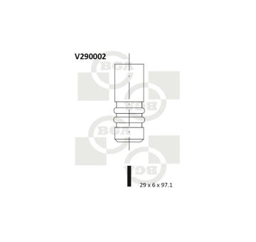 Sací ventil BGA V290002