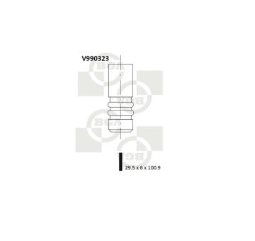 Sací ventil BGA V990323