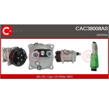 Kompresor, klimatizace CASCO CAC38013AS
