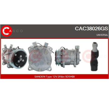 Kompresor, klimatizace CASCO CAC52020GS