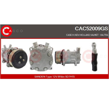 Kompresor, klimatizace CASCO CAC61001AS