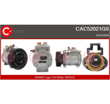 Kompresor, klimatizace CASCO CAC63000AS