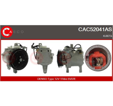 Kompresor, klimatizace CASCO CAC70006GS