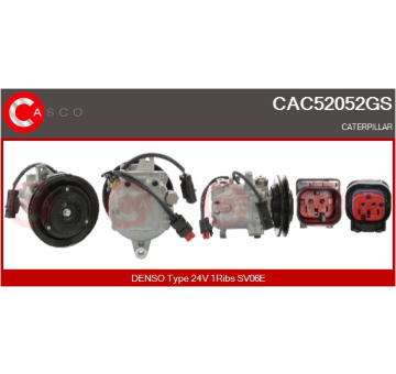 Kompresor, klimatizace CASCO CAC70043GS