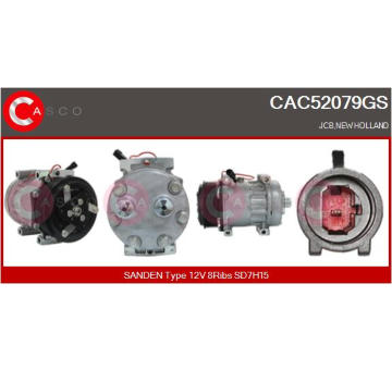Kompresor, klimatizace CASCO CAC71016GS
