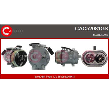 Kompresor, klimatizace CASCO CAC71019GS