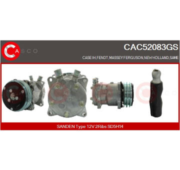 Kompresor, klimatizace CASCO CAC71025GS