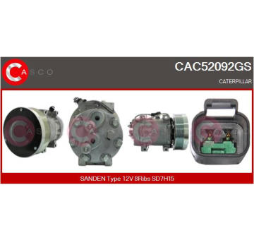 Kompresor, klimatizace CASCO CAC71042GS