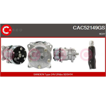 Spínač riadenia CASCO CCS74019GS