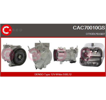 Kompresor, klimatizace CASCO CAC73015AS