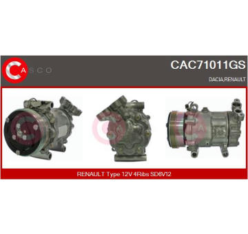 AGR - Ventil CASCO CVG74007GS