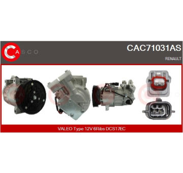 Kompresor, klimatizace CASCO CAC74018AS