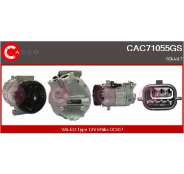 Alternátor CASCO CAL10137AS