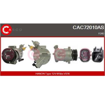 Kompresor, klimatizace CASCO CAC76010AS