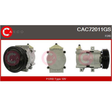 Kompresor, klimatizace CASCO CAC76012GS