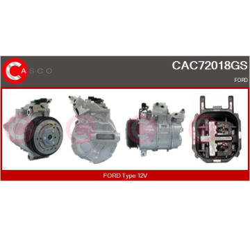 Kompresor, klimatizace CASCO CAC76025AS