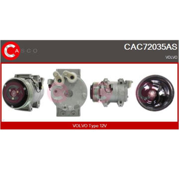 Kompresor, klimatizace CASCO CAC76060AS