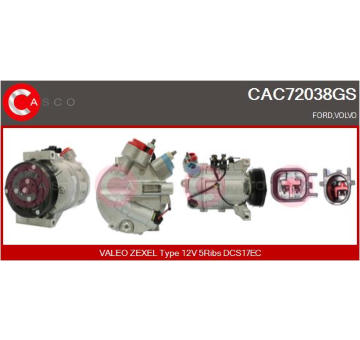 Drżiak uhlíkov CASCO CBH35106AS