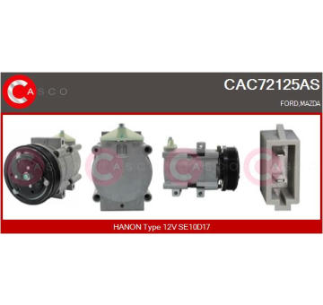 Kompresor, klimatizace CASCO CAC76154AS