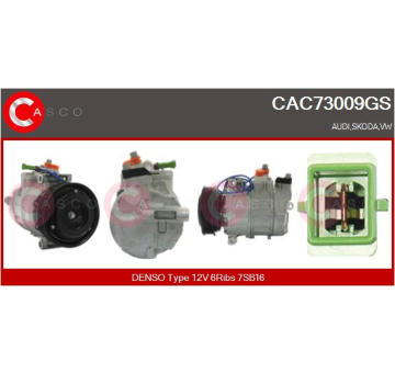 Kompresor, klimatizace CASCO CAC78032AS