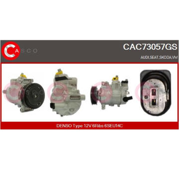 Kompresor, klimatizace CASCO CAC78109GS