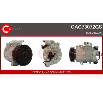 Kompresor, klimatizace CASCO CAC62006GS