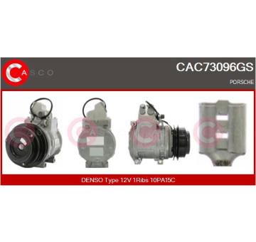 Kompresor, klimatizace CASCO CAC63015GS