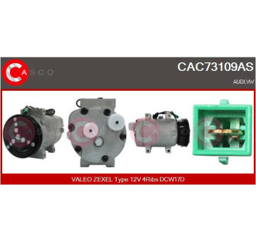 Kompresor, klimatizace CASCO CAC78193GS