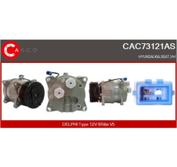 Kompresor, klimatizace CASCO CAC65005GS