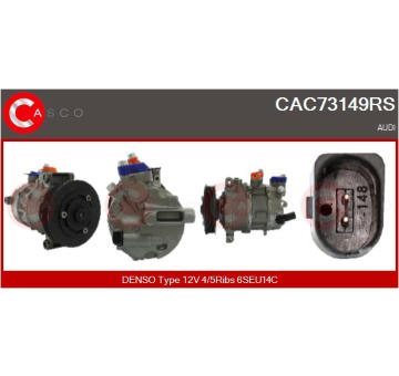 Vinuta pruzina, airbag CASCO CCC77013AS