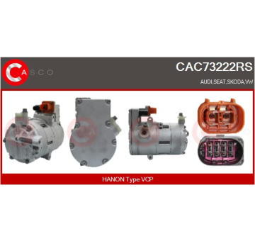 Vinuta pruzina, airbag CASCO CCC78027GS