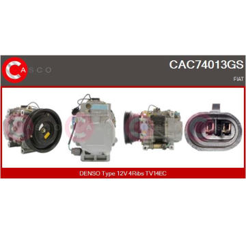 Remenica alternátora CASCO CCP90128AS